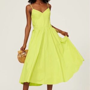 Jason Wu Collective Midi Dress, Yellow